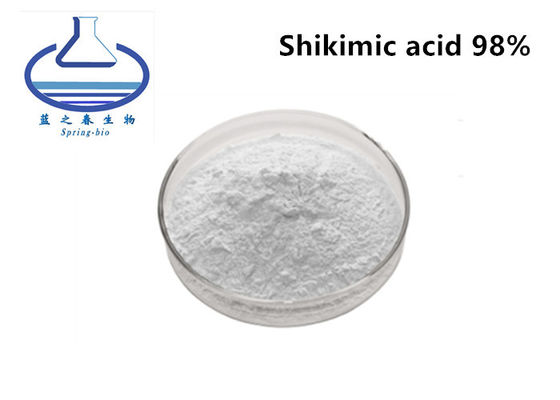 Cas 138-59-0 Natural Illicium Verum Extract Shikimic Acid 98%